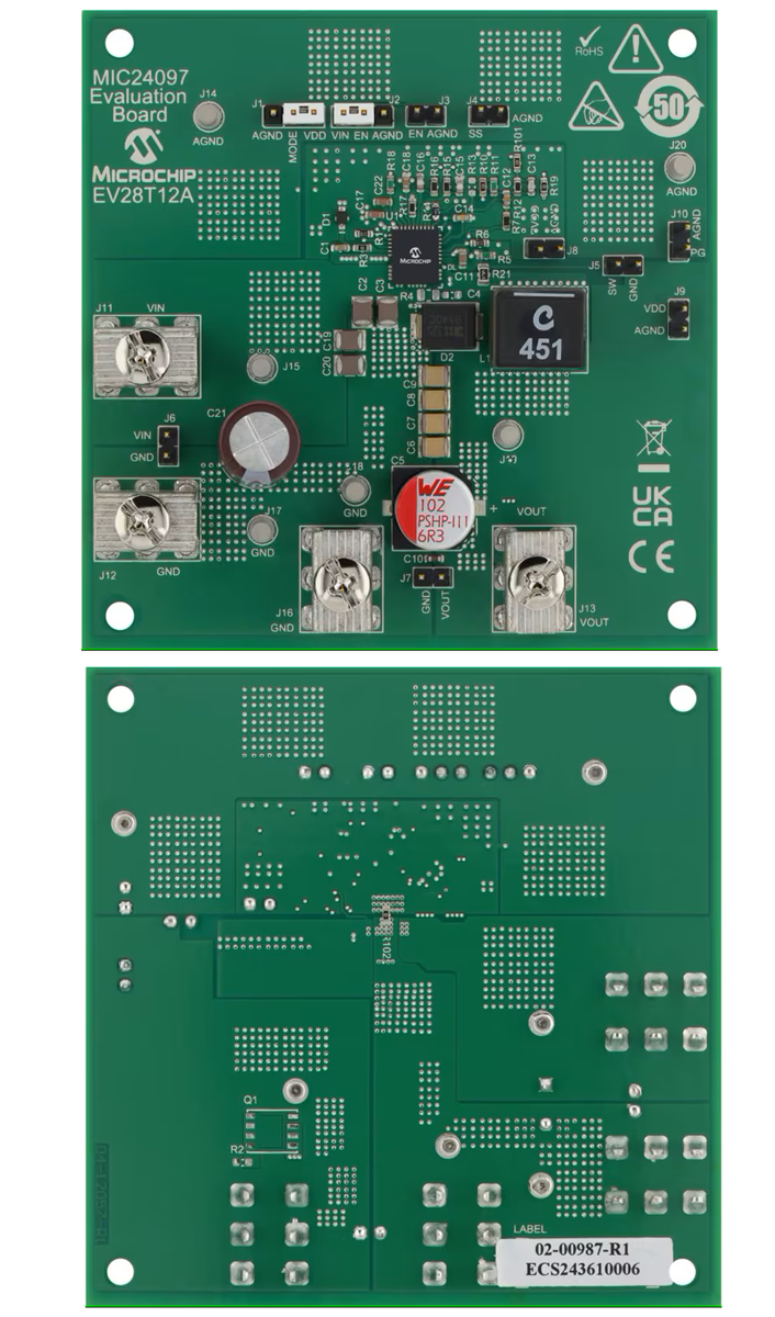 Microchip Technology Carte d'évaluation MIC24097